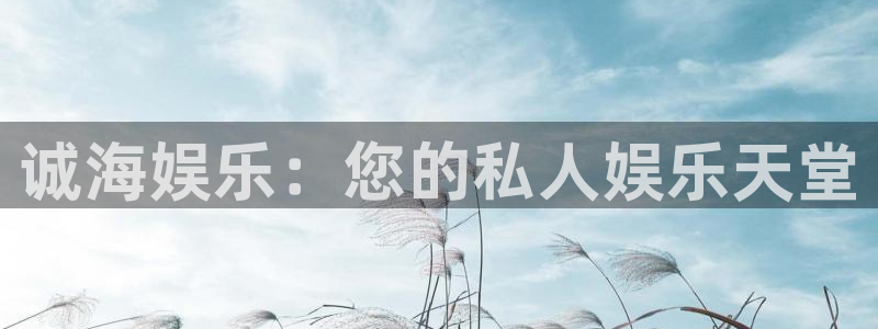 sunbet申搏888：诚海娱乐：您的私人娱乐天堂